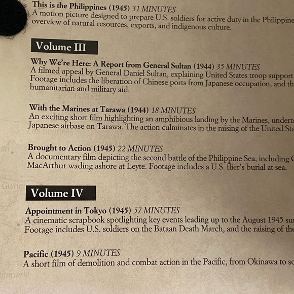 WW2 DVD Set NIP - National Archives War In The Pacific - World War II History - Picture 11 of 14